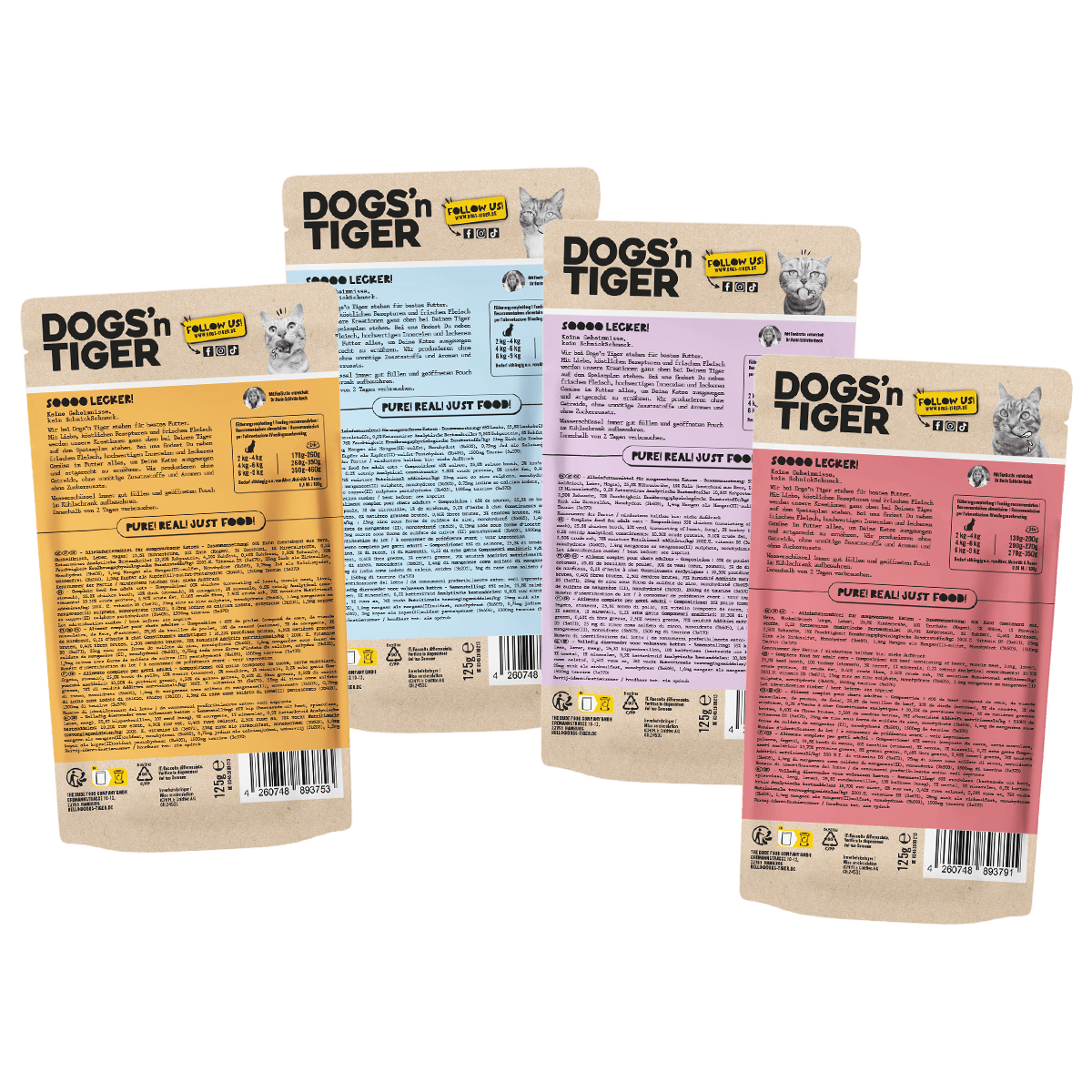 Dogs’n tiger adult cat food, gourmet package, wet food for cats, grain -free - Image 4