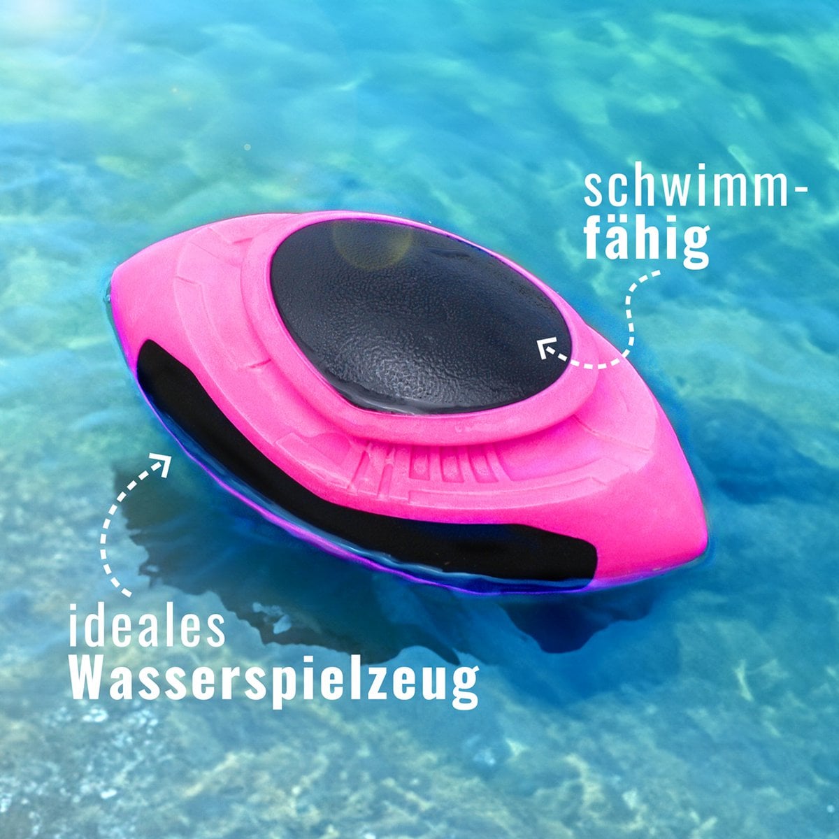 ne & no® dog football-floatable